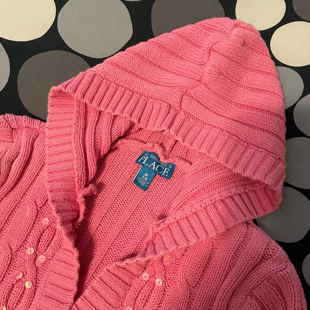 Girls 3 piece lot - Pink sweaters and dress